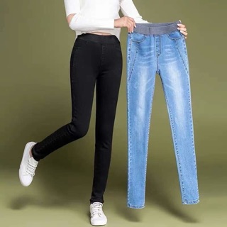 Quần jeans co giãn cạp chun 4.0