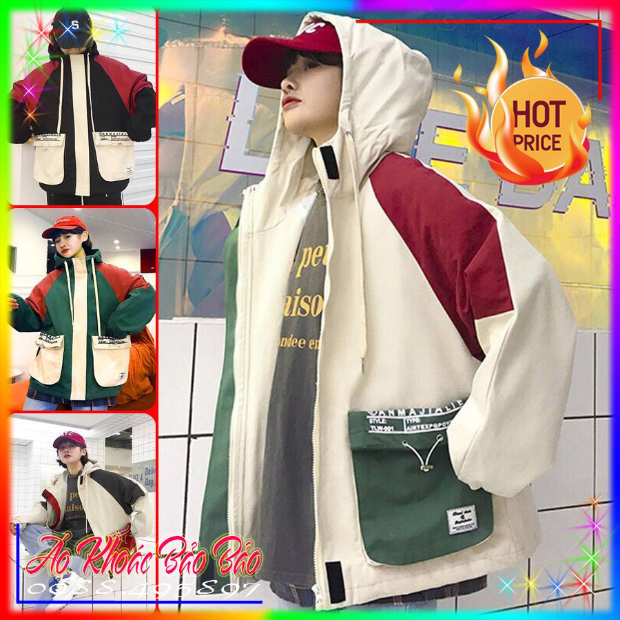 ÁO KHOÁC KAKI Túi Hộp Phối - M80 [Kèm Ảnh Thật] | BigBuy360 - bigbuy360.vn