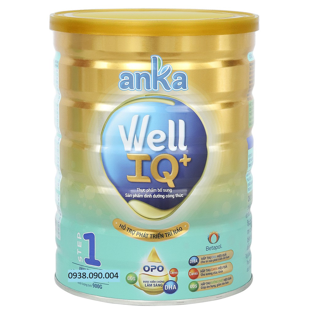 Sữa bột Anka Well IQ+ 1 ( 400g - 900g)