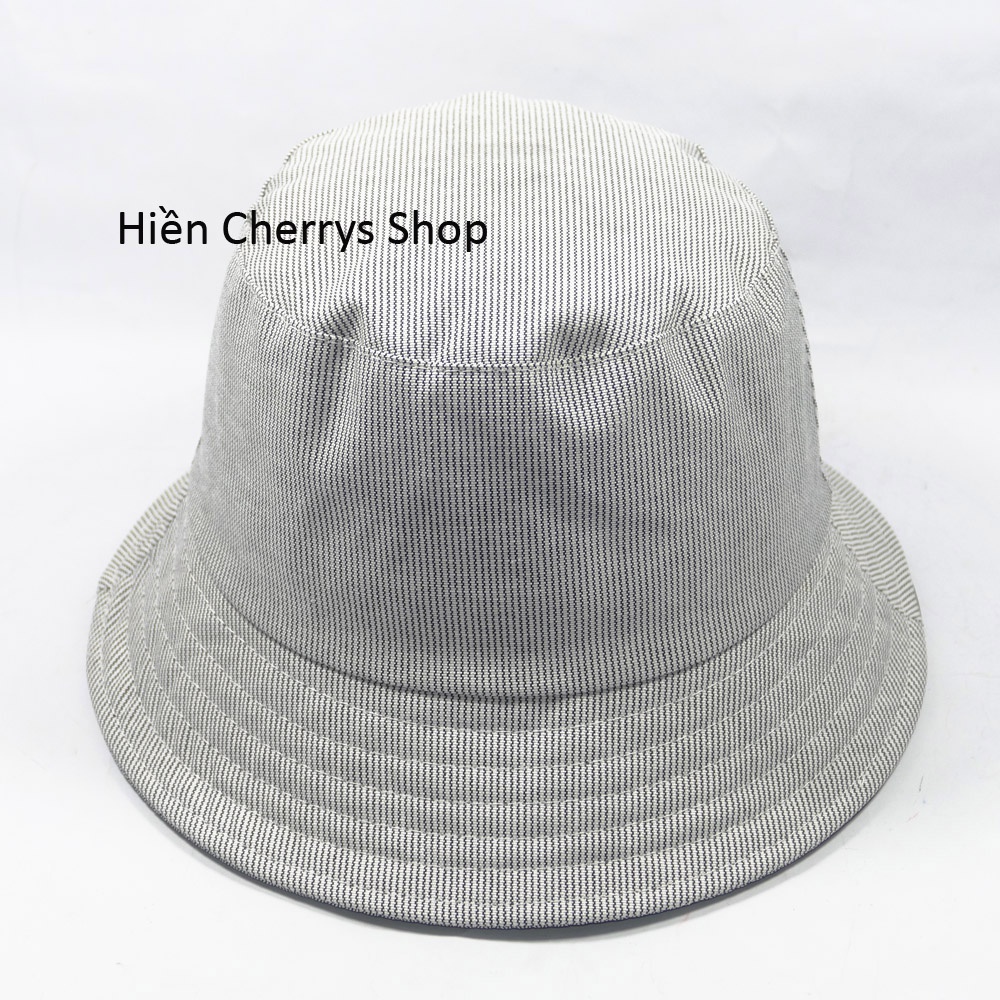Nón BucKet, nón tai bèo NY 1 mặt chất liệu Kaki Form chuẩn đẹp thích hợp cho tuổi teen