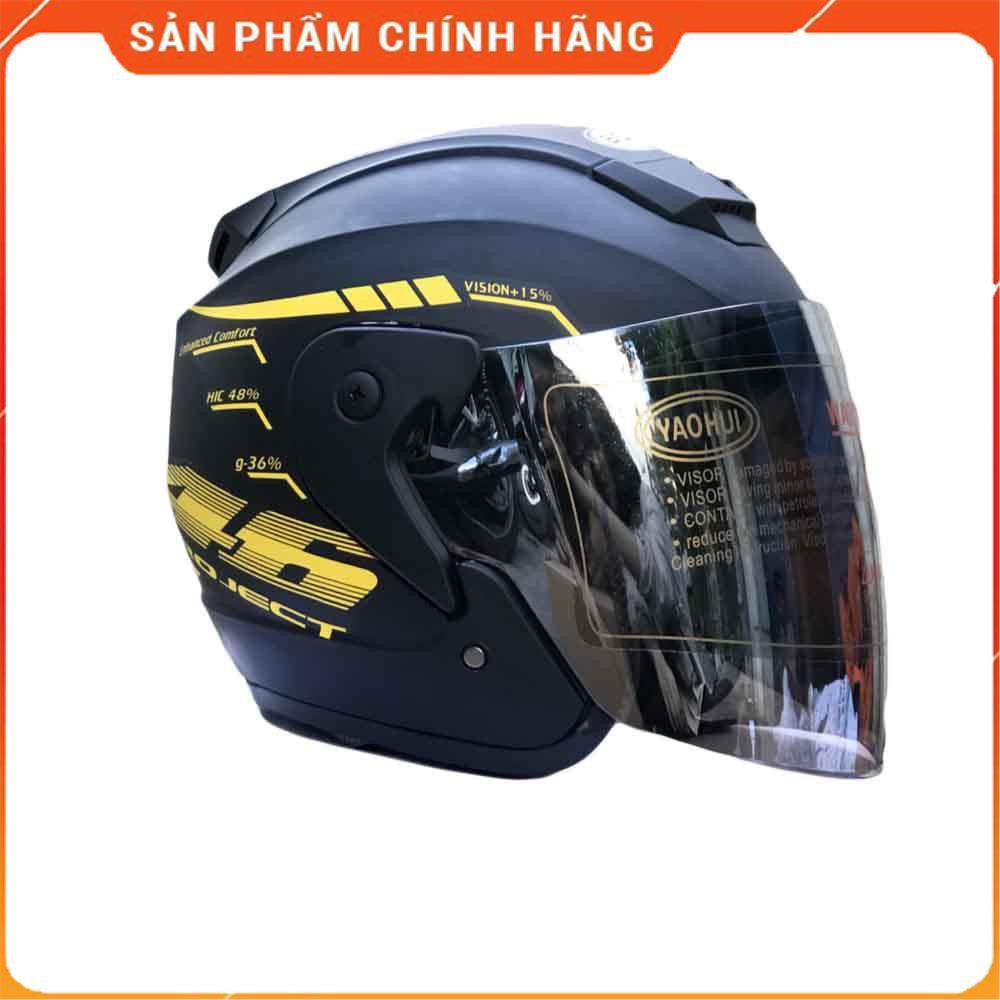 Mũ Bảo Hiểm PGK Tem Bọ Cạp Xanh Dương