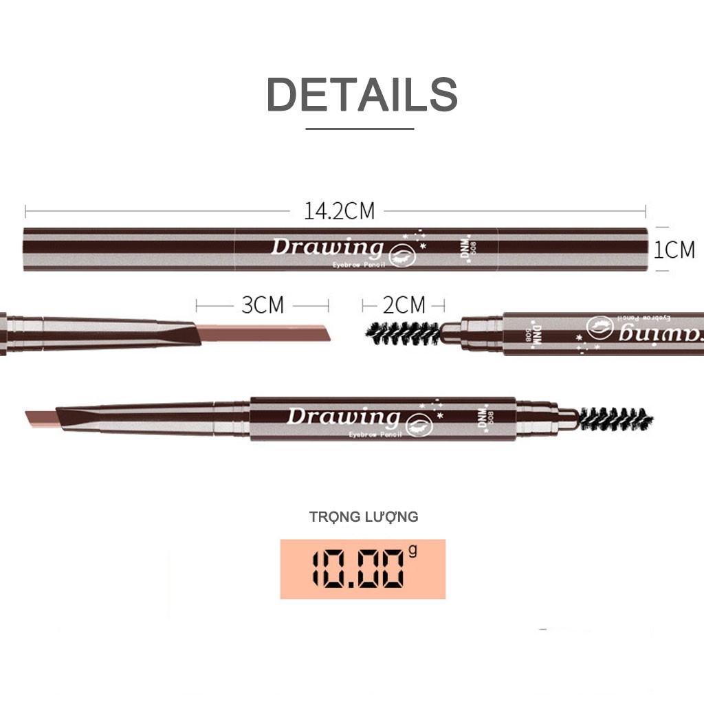 Chì kẻ mắt bền màu chống nước lâu trôi 24h MP03 | BigBuy360 - bigbuy360.vn