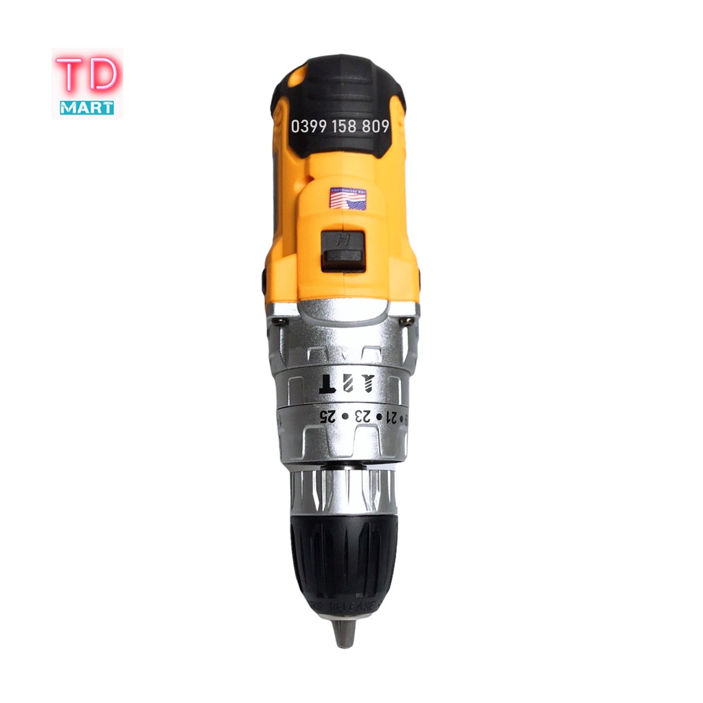 Thân Máy Khoan Pin HUKAN F9 21V Có Chổi Than - Chân Pin Phổ Thông