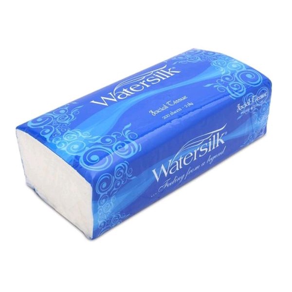 (set 3 gói) Giấy Ăn rút Watersilk 200 Tờ