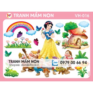 Decal mầm non-GÓC CỔ TÍCH VH-016