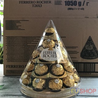 Socola Ferrero Rocher hình tháp