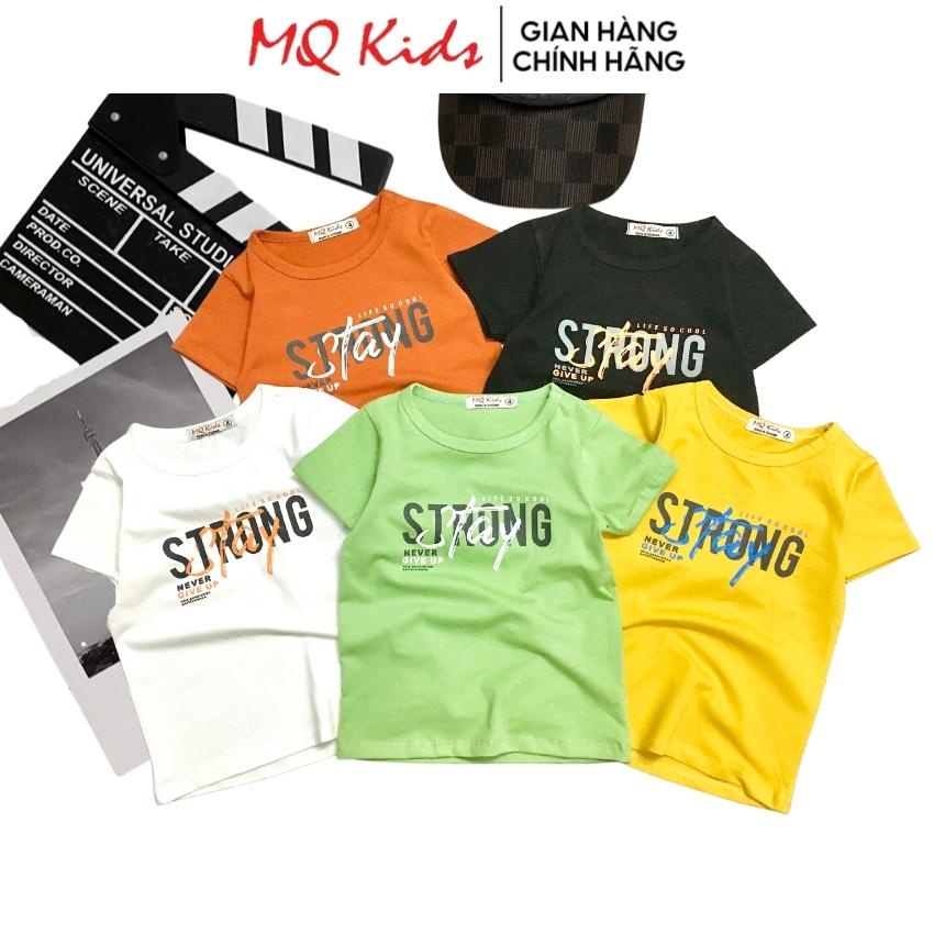 Áo size đại in bé trai 21_40Kg💥BIG SIZE 💥 Áo phông tay lỡ trẻ em chất mềm mịn