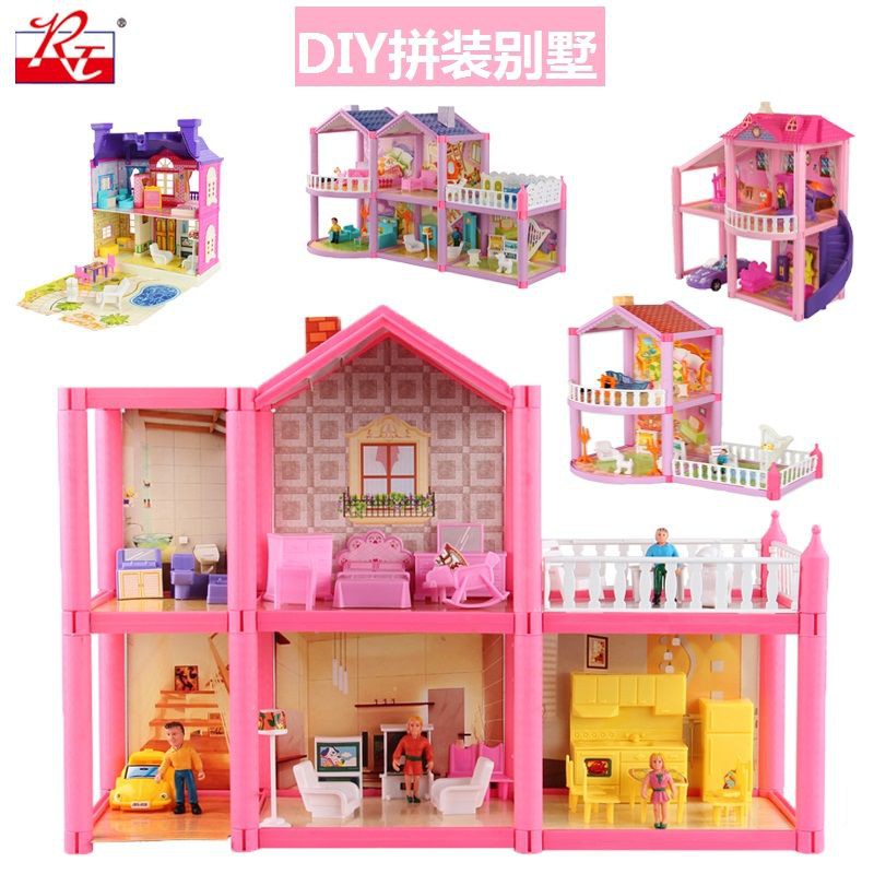 Nhà Búp Bê Barbie Xinh Xắn Đáng Yêu Cho Bé Gái