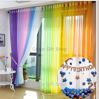 Rèm Cửa Vải Tuyn 1m 2mx Dùng Trang Trí Tiệc Cưới Sinh Nhật