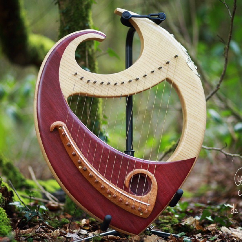 Đàn Lyre Harp đàn hạc thủ công Tặng full phụ kiện bảo hành thân đàn 10 năm tặng đàn kalimba 17 phím KATENE-W01039
