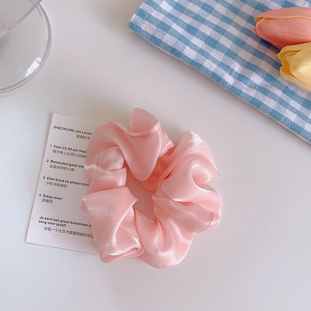 [Phụ Kiện Tiệm nhà Bee] Dây Buộc Tóc Scrunchies vải voan Nữ Tính Thời Trang Phong Cách Hàn Quốc Ngọt Ngào Dễ Thương