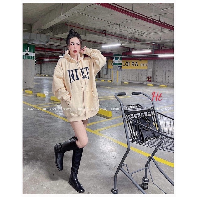 Áo khoác nỉ cotton Like H2A