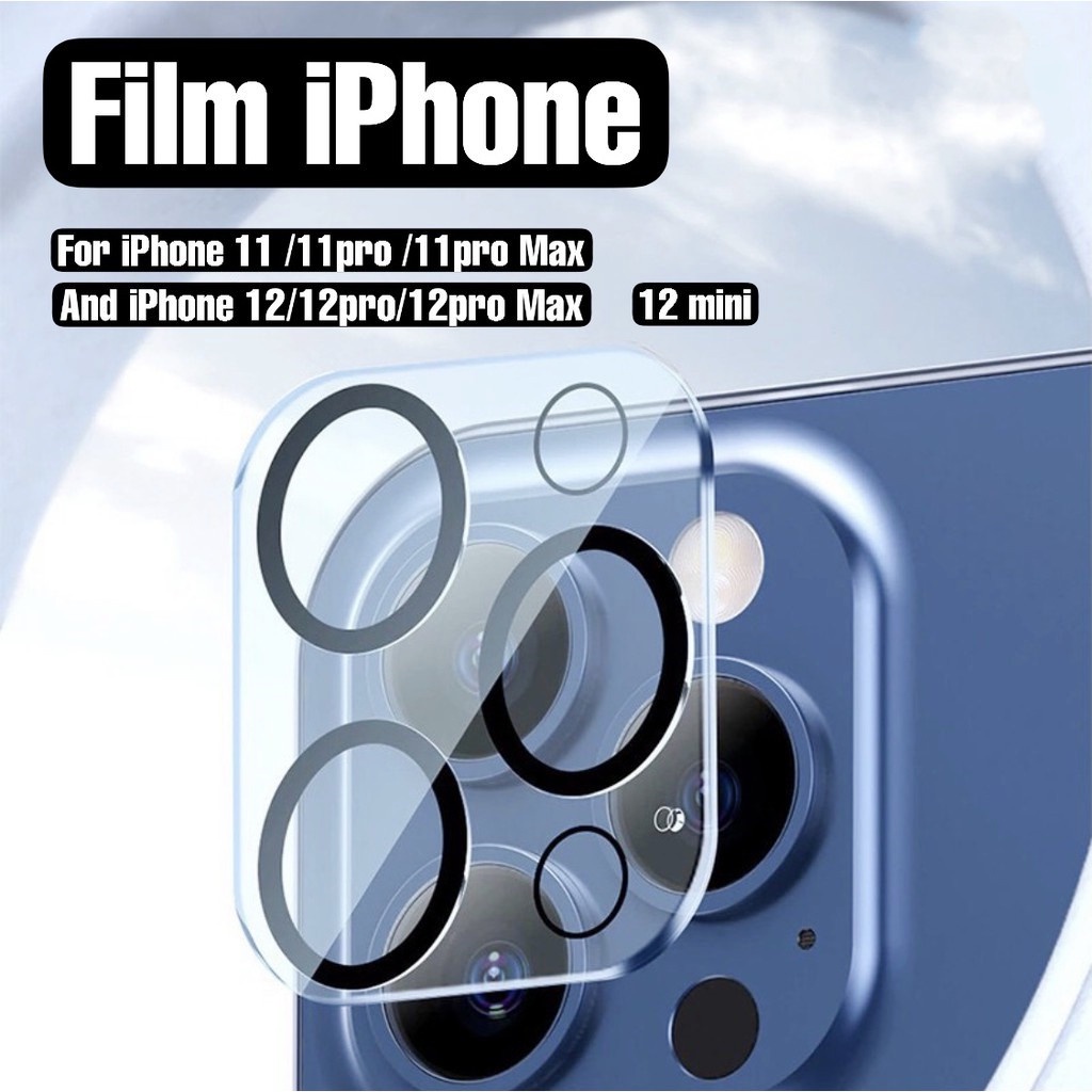 Kính cường lực bảo vệ toàn diện camera thích hợp cho iphone 14 Pro Max 13 Pro Max 12 mini 11 pro max