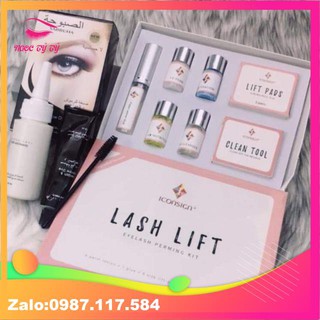 Bộ uốn mi + phủ đen mi