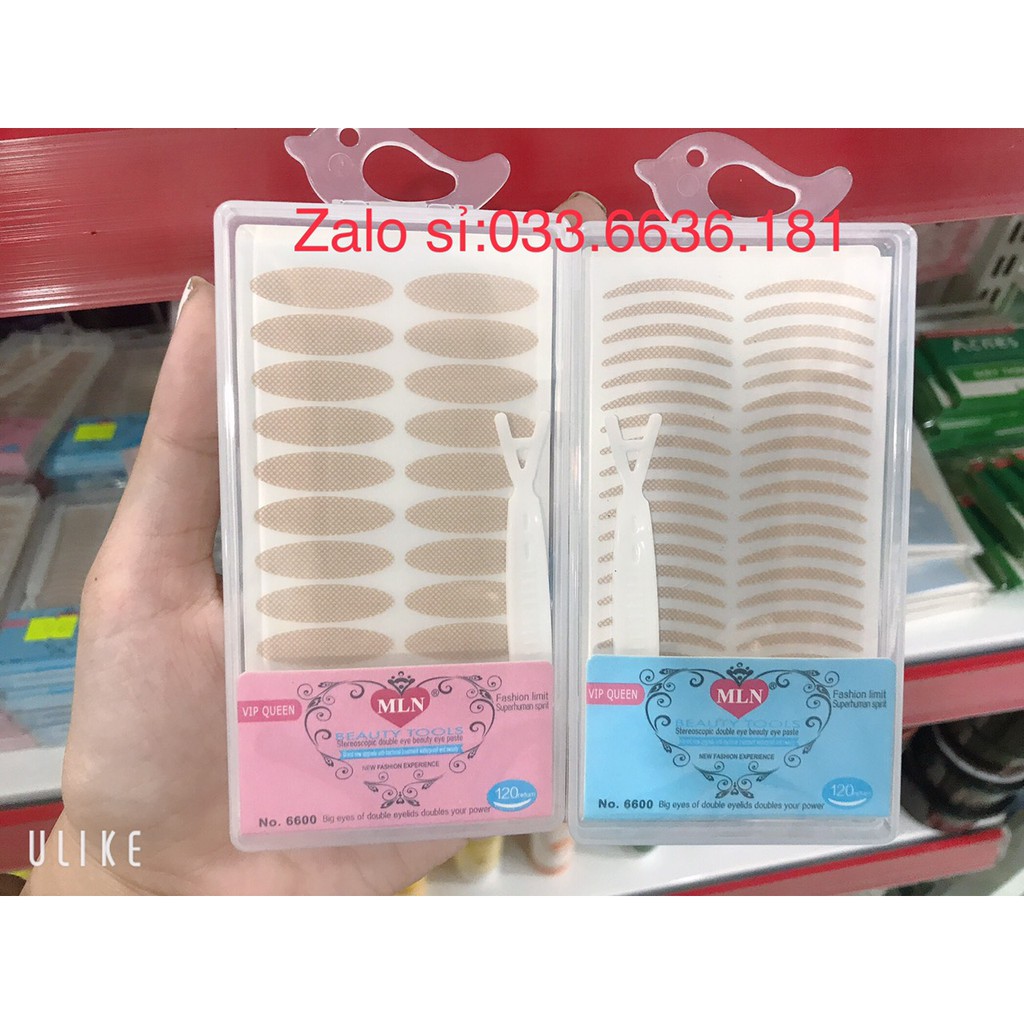 miếng dán mí 1 hộp gồm 5 miếng,1 miếng 24 đôi