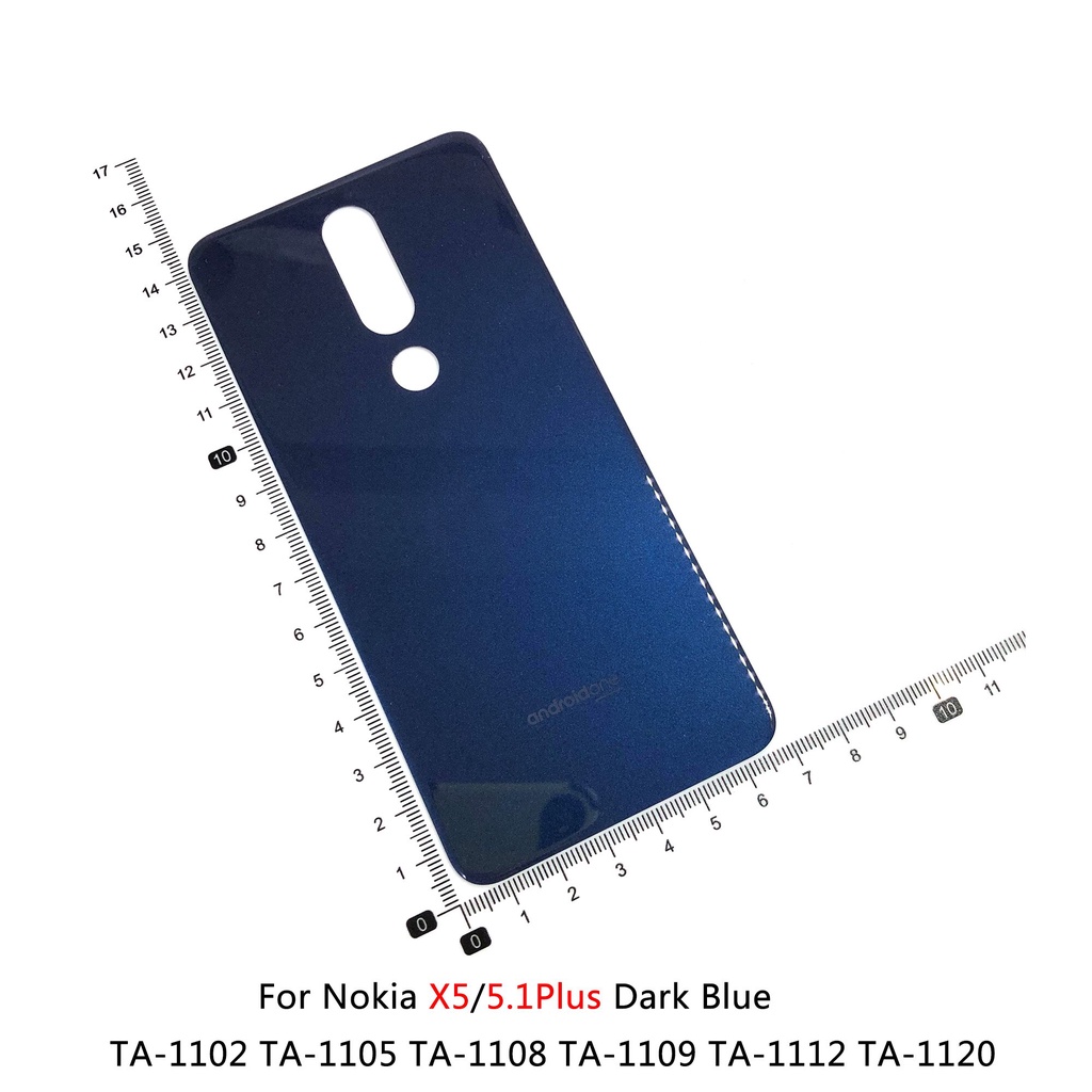 Nắp lưng Nokia X5 5.1 Plus X6 6.1 Plus TA-1102 TA-1105 TA-1108 TA-1109 TA-1112 TA-1120 1199