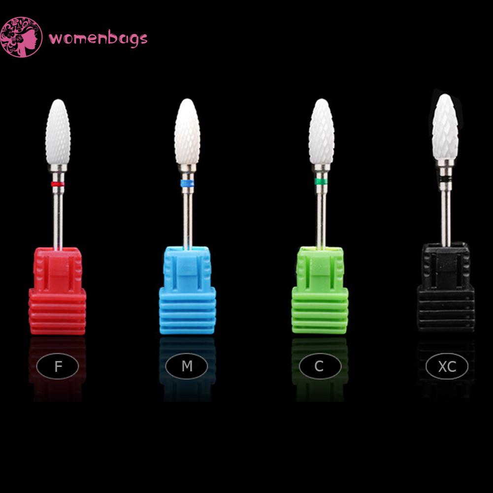 Mũi Khoan Sứ Đánh Bóng Móng Tay Chuyên Dụng<br>