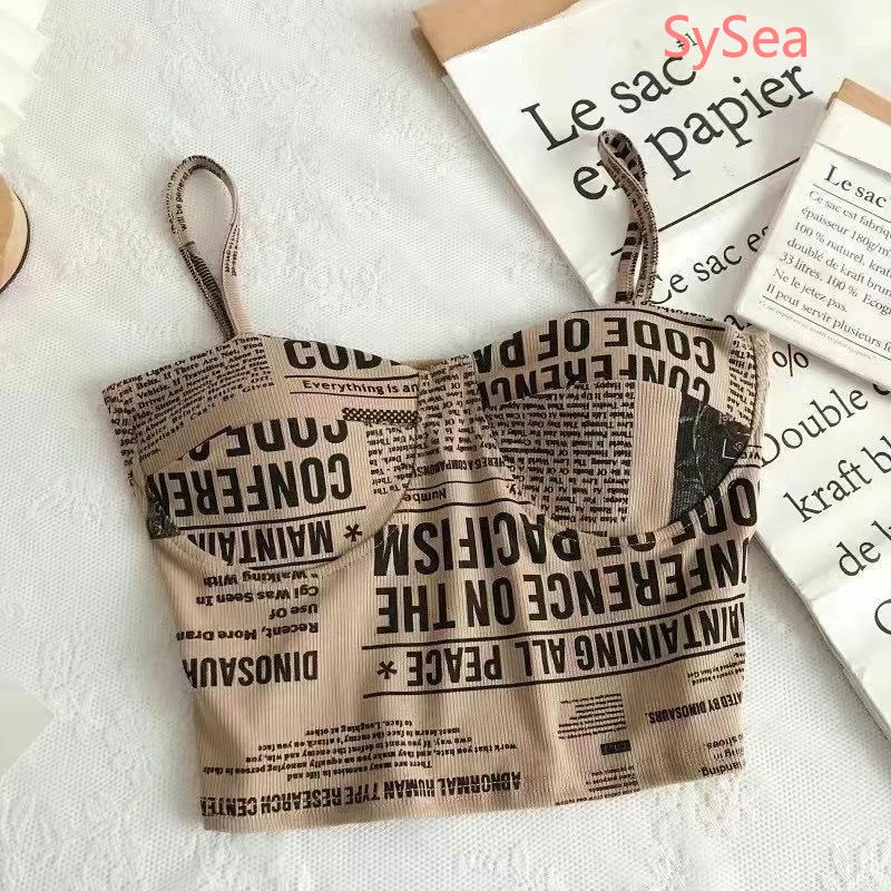 Áo Ngực Có Mút Đệm Thời Trang Mùa Hè Dành Cho Nữ