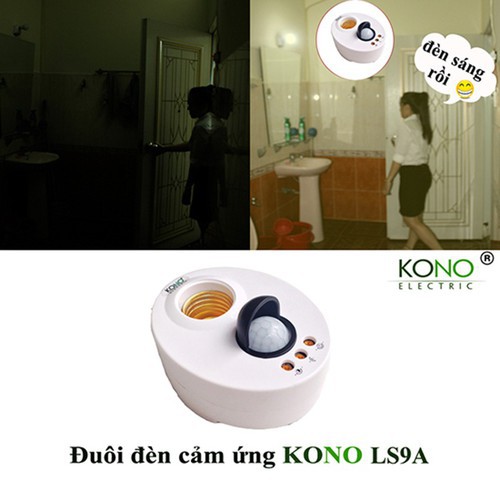 Đuôi đèn cảm ứng KONO KN-LS9A