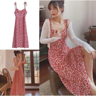 set đầm hoa khoác len 10770
