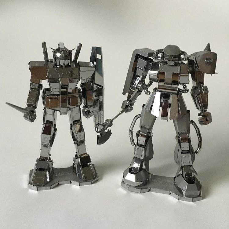 Mô hình lắp ráp kim loại 3D Gundam Machine Metal