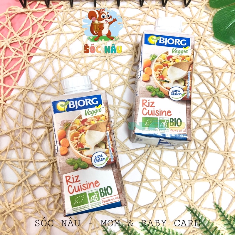 Cream Yến Mạch, Cream Gạo, Nước Cốt Dừa Nấu Ăn Cho Bé Dị Ứng Đạm Sữa Bò Từ 6m