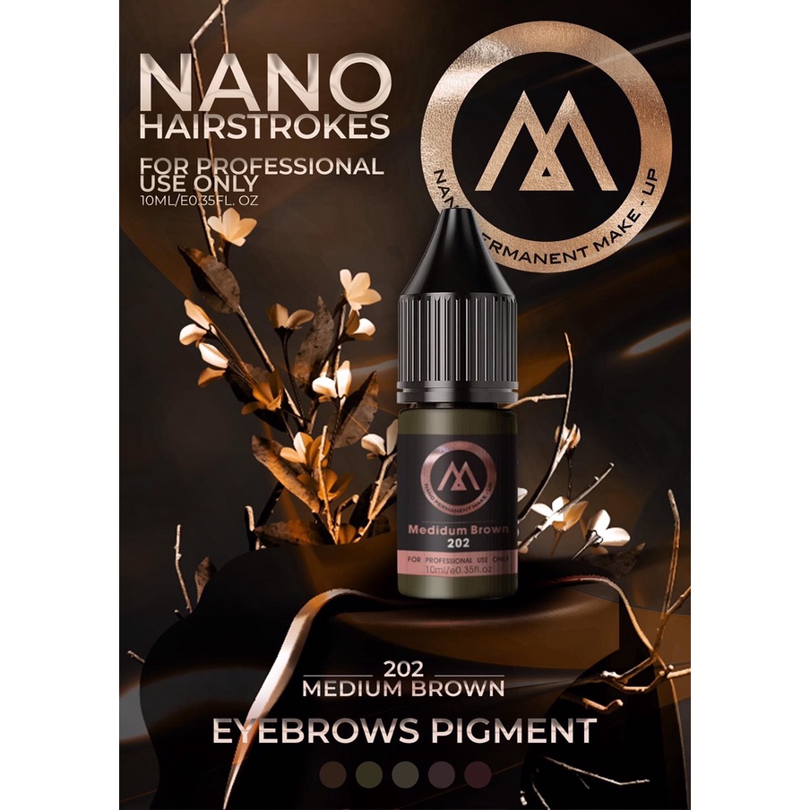 Mực Nano Pmu Hairstroke Chính Hãng Mẫu Mới Chuyên Sợi  - Dcpxhoanganh