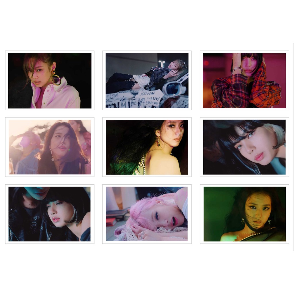 [Ép Lụa] Lomo Card 54 Ảnh BLACKPINK - Lovesick Girls