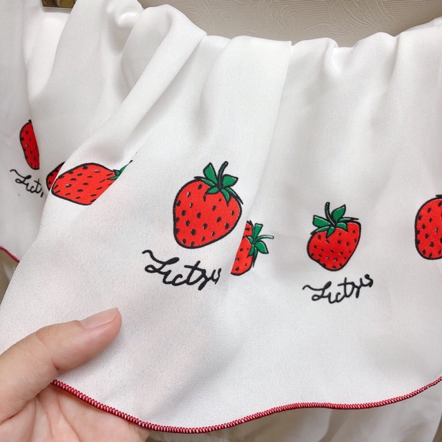 Áo bệt vai dâu tây 🍓🍓🍓 | BigBuy360 - bigbuy360.vn