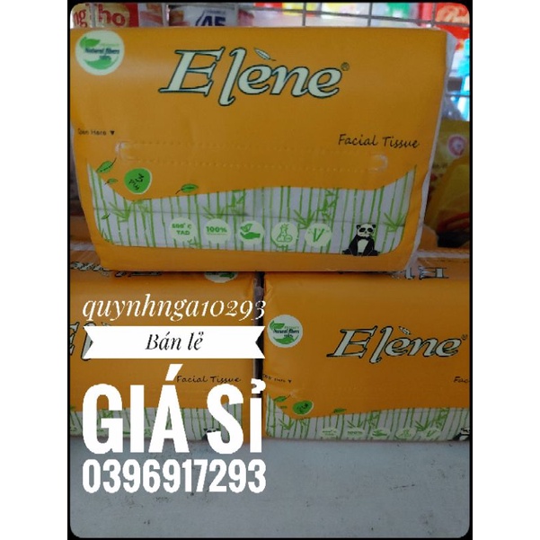 Giấy gấu trúc elene 100 tờ 3 lớp