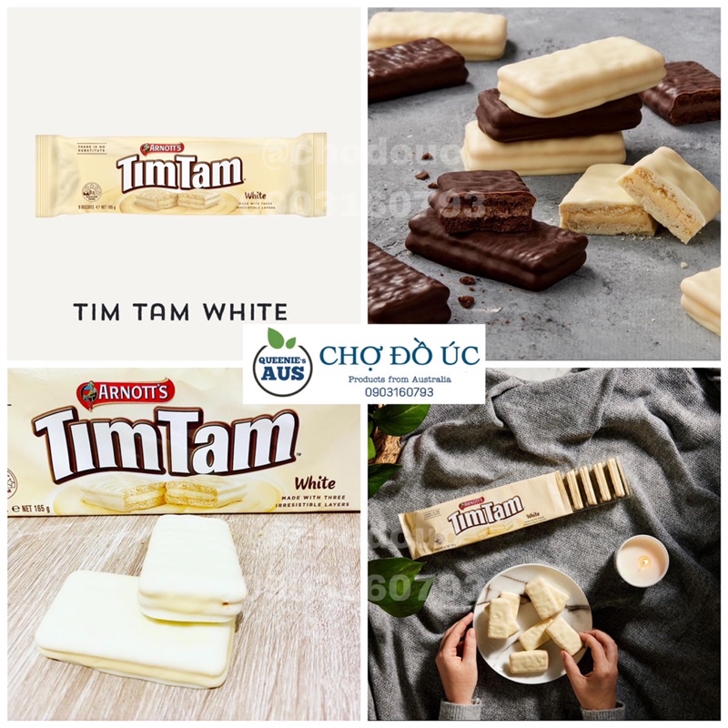 Bánh quy phủ chocolate TimTam 🍫 nhập Úc 🇦🇺 đặc sản biểu tượng nước Úc