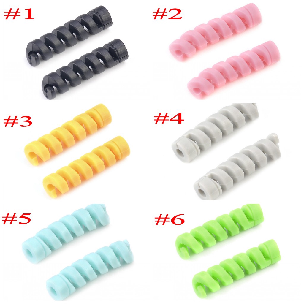 5 vỏ cuộn bảo vệ cáp sạc thích hợp cho mọi loại dây cáp