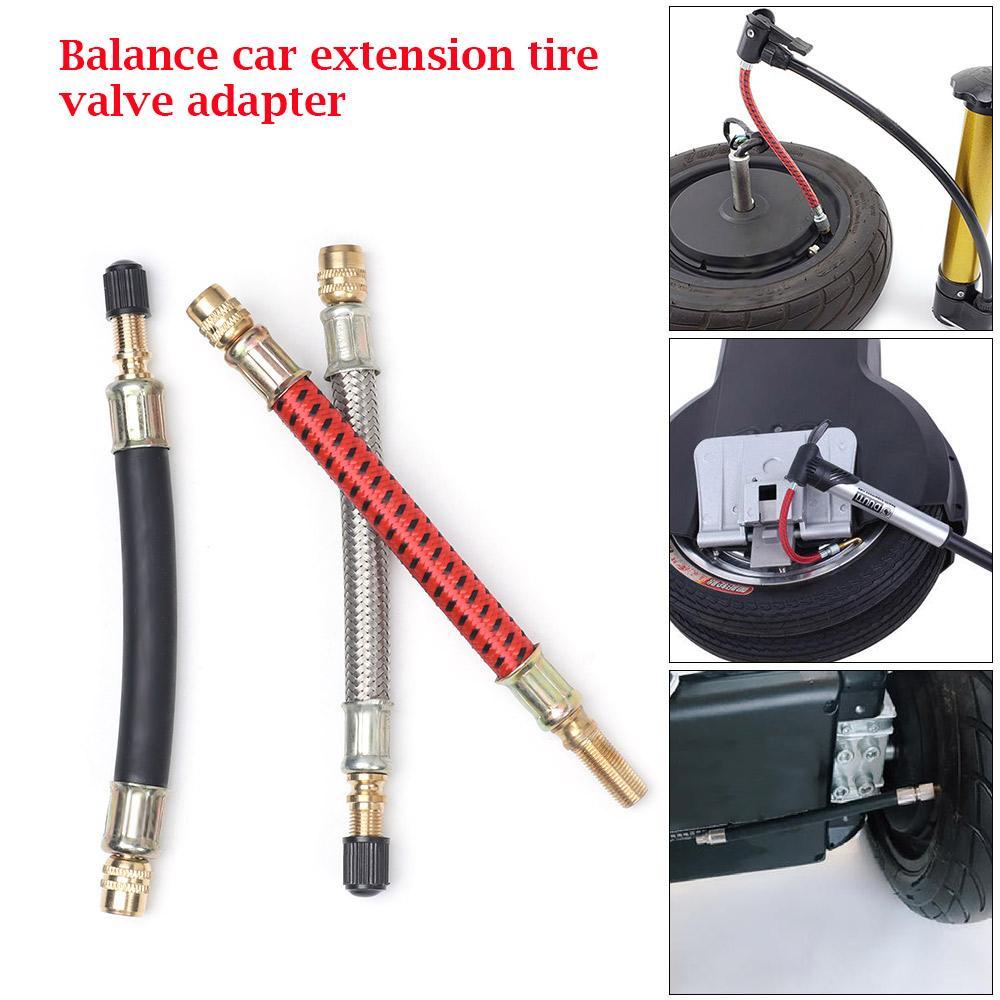 MUVAKO Đầu Nối Dài Van Bánh Xe Scooter Điện Xiaomi Mijia M365 Bằng Thép Không Gỉ