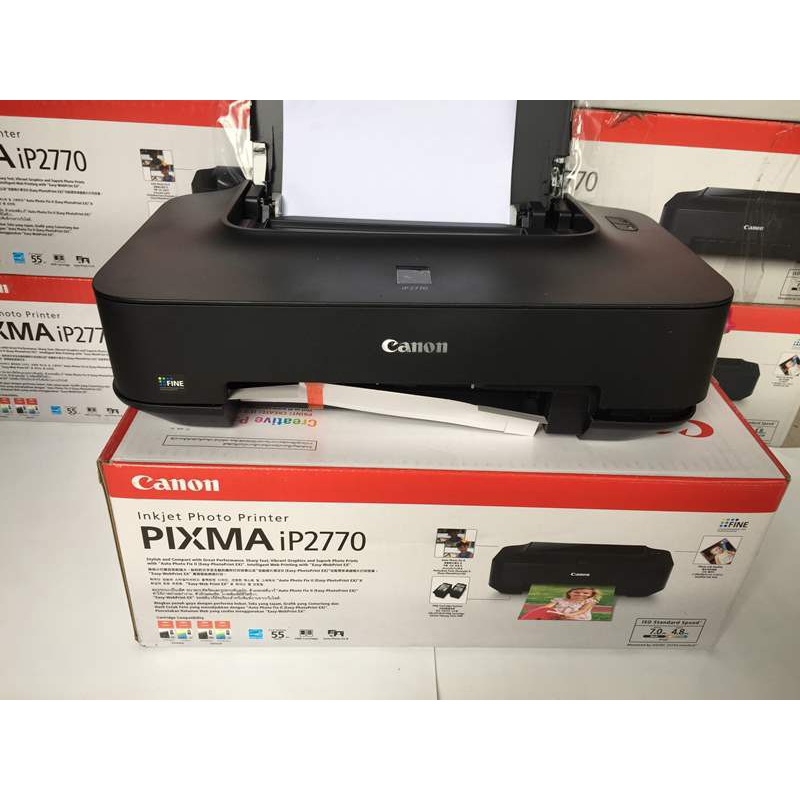 [Ảnh tự chụp] [Hàng chính hãng - Bảo hành 12 tháng] Máy in Phun màu Canon Pixma IP-2770 công nghệ in phun | BigBuy360 - bigbuy360.vn