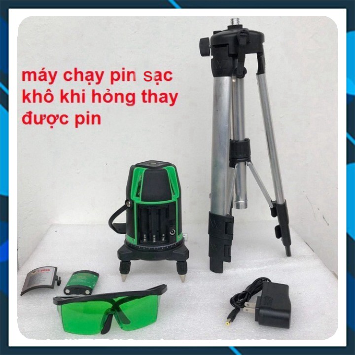 [ Hàng chuẩn ] Máy cân bằng laser - máy bắn cos - máy bắn cốt - máy bắn tia laze - máy cân mực 5 tia xanh _ Nhật Việt of