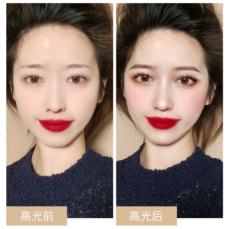 Phấn bắt sáng ánh ngọc trai trắng 3D độ sáng cao