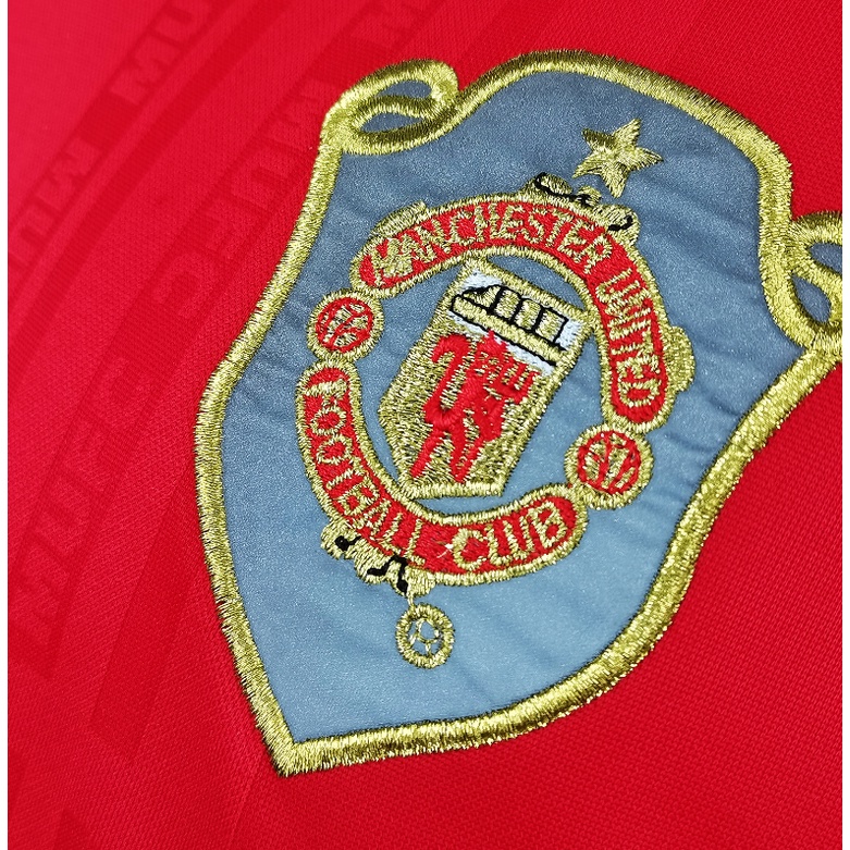 Áo Thun Bóng Đá Tay Dài Phong Cách Retro Manchester United 1999-2000