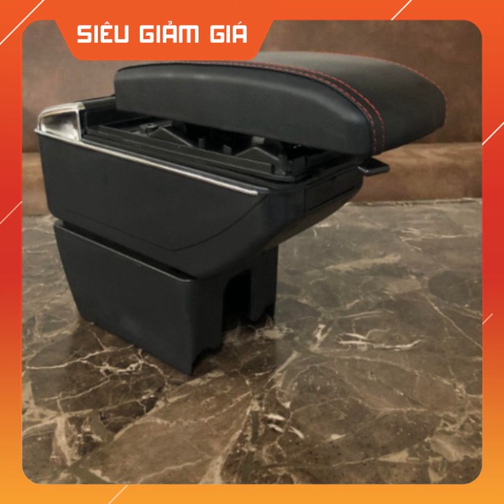 Hộp tỳ tay xe SUZUKI - ERTIGA - ĐỜI 2019-2020 - cao cấp tích hợp 7 cổng sạc USB - Bảo hành 12 tháng Hàng Cao Cấp