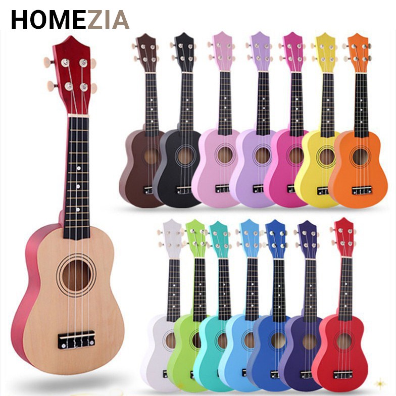 Đàn Ukulele soprano điện nhỏ 4 dây 21 inch (TẶNG KÈM FULL PHỤ KIỆN)