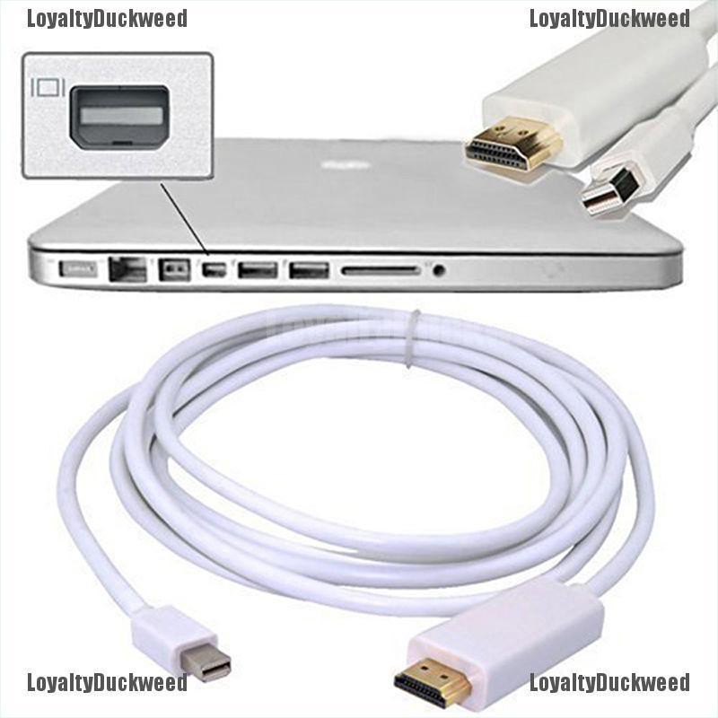 Dây cáp kỹ thuật số chuyển đổi cổng Mini Dp sang HDMI TV AV HDTV cho MAC Macbook Pro