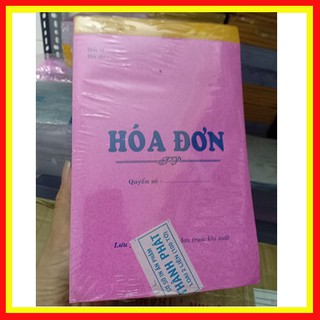 [Giá rẻ]-Hóa Đơn 2 Liên 100 tờ (13x19) Dày Dặn, Có Rãnh Xé-Hóa đơn chất lượng