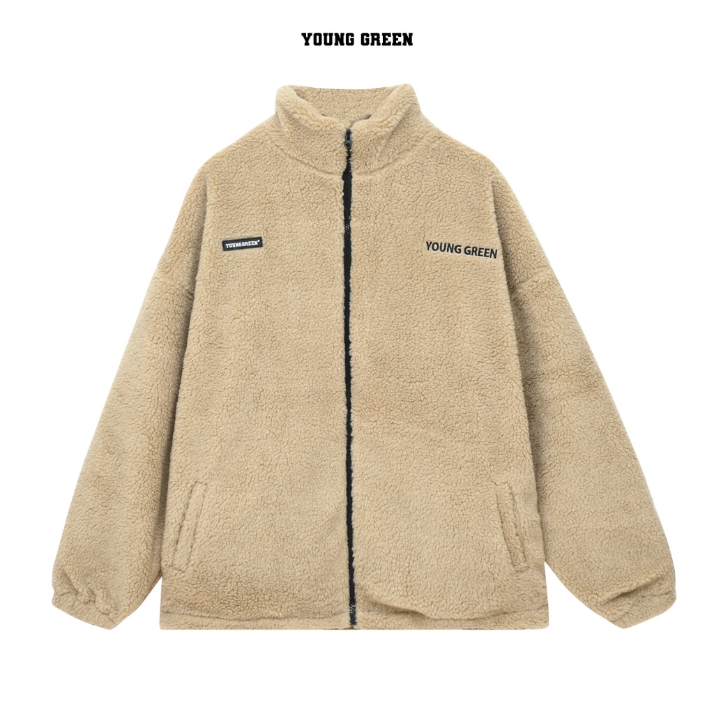 Áo Bông FLEECE OVERSIZED - YOUNG GREEN [ygshop.hanoi]