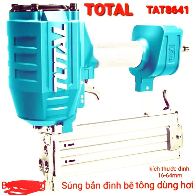 Súng bắn đinh bê tông dùng hơi total TAT8641