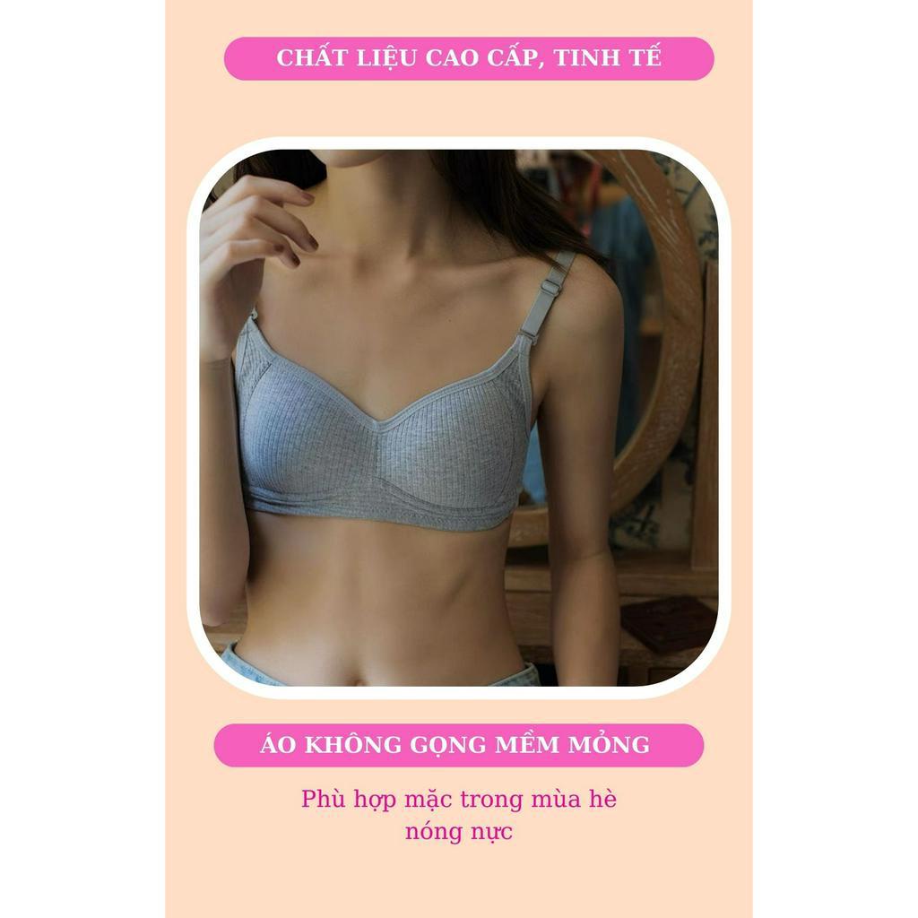 Áo lót nữ MIYOURS FASHION &amp; MORE AL365 cotton nâng ngực không đệm, mút mỏng nhẹ nhàng thoải mái
