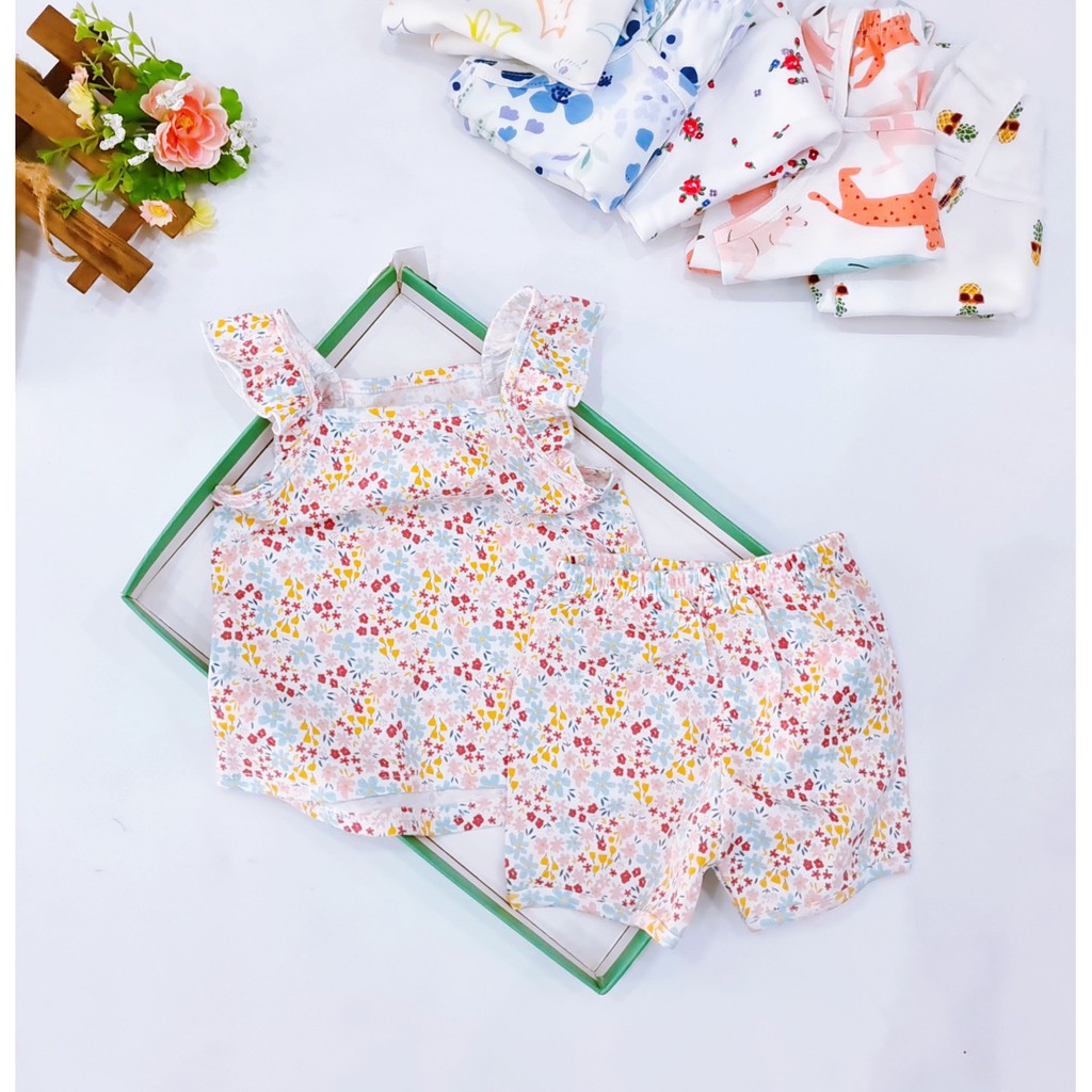 Quần Áo Set Bộ Cánh Tiên Messi 2 Cho Bé Gái Size 1-5 Tuổi MINTSCLOSET Mint's Closet - S1129