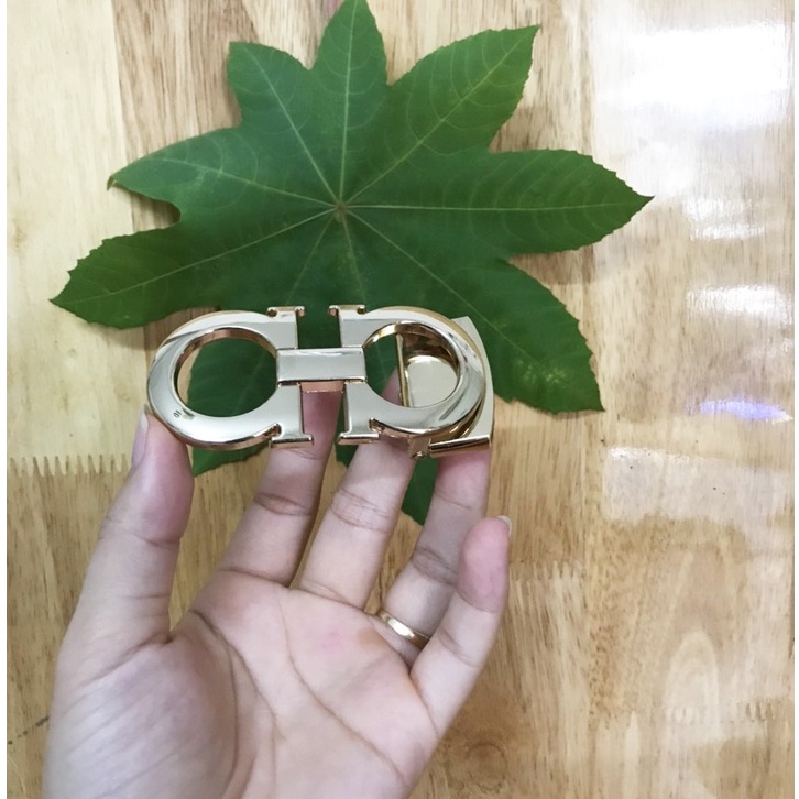 Mặt khóa đầu dây nịt nam chữ a siêu đẹp trơn GN8