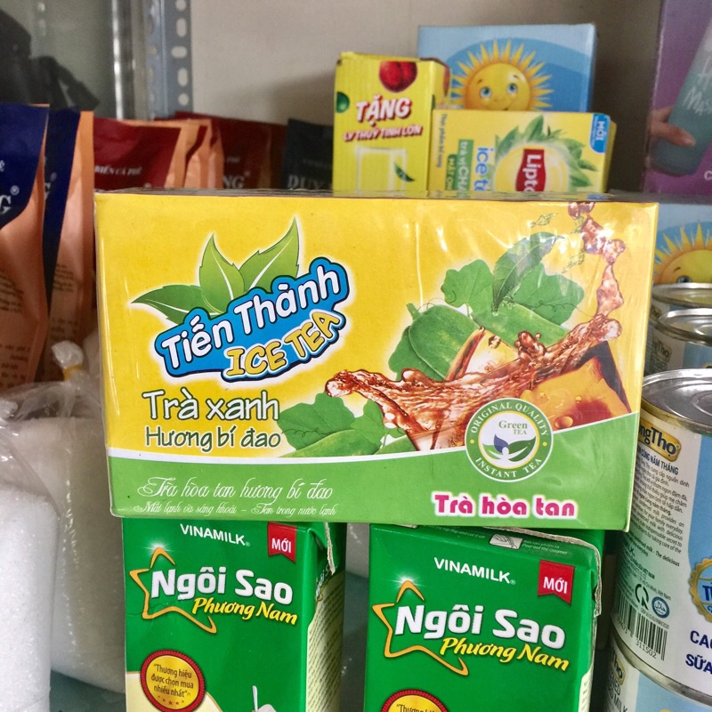 Trà xanh hương bí đao Tiến Thành 24gói x 10g