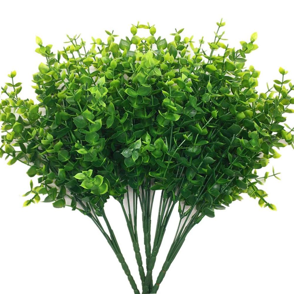 Bộ 10 Cây Khuynh Diệp Nhân Tạo Trang Trí Tiệc Cưới Trong Nhà Và Ngoài Trời