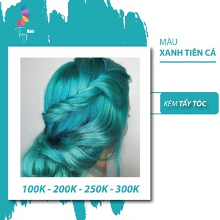 Thuốc nhuộm tóc màu XANH TIÊN CÁ