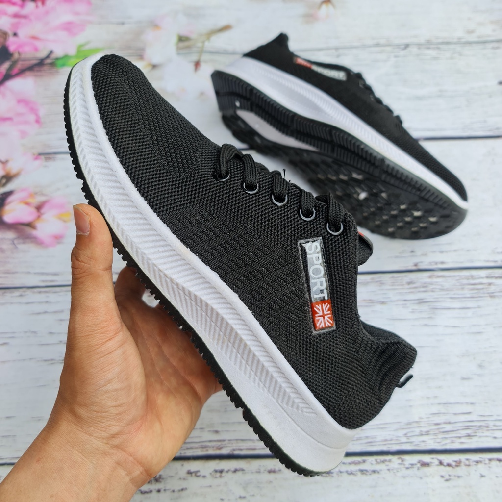 Giày sneaker thể thao nam đế cao, thoáng hơi, mang êm H82